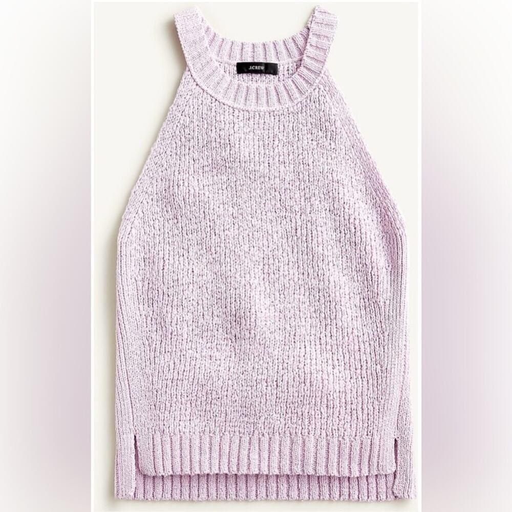 J. Crew Pink Knit Tank Top